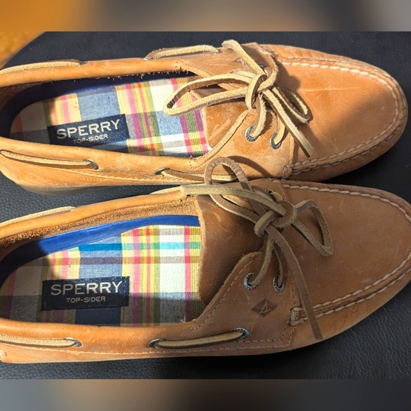 Leather Sperry Boat Shoe, Women's 8W - Picture 2 of 3
